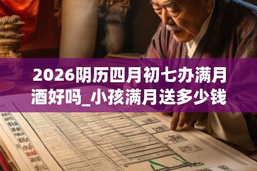 2026阴历四月初七办满月酒好吗_小孩满月送多少钱 2026阴历四月初七办满月酒好吗_小孩满月送多少钱
