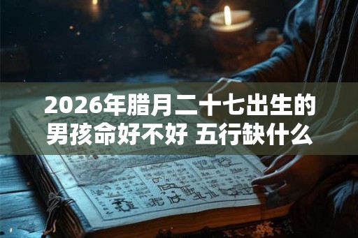 2026年腊月二十七出生的男孩命好不好 五行缺什么