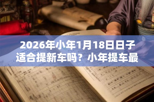 2026年小年1月18日日子适合提新车吗？小年提车最佳时间？