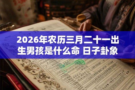2026年农历三月二十一出生男孩是什么命 日子卦象如何
