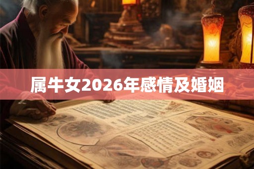属牛女2026年感情及婚姻