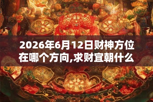 2026年6月12日财神方位在哪个方向,求财宜朝什么方向 2026年6月12日财神方位在哪个方向,求财宜朝什么方向