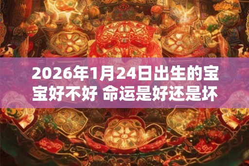 2026年1月24日出生的宝宝好不好 命运是好还是坏