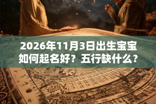 2026年11月3日出生宝宝如何起名好？五行缺什么？