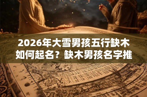 2026年大雪男孩五行缺木如何起名？缺木男孩名字推荐！