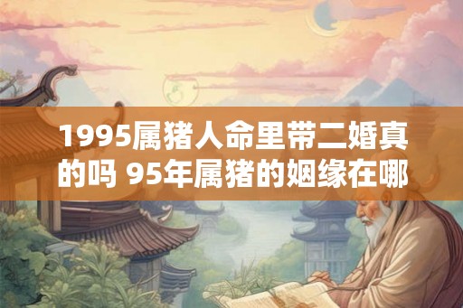 1995属猪人命里带二婚真的吗 95年属猪的姻缘在哪一年