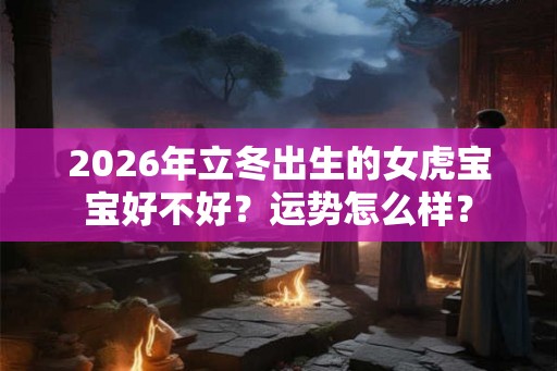 2026年立冬出生的女虎宝宝好不好？运势怎么样？
