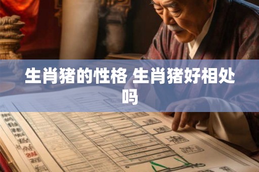 生肖猪的性格 生肖猪好相处吗