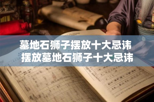 墓地石狮子摆放十大忌讳 摆放墓地石狮子十大忌讳