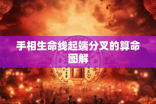 手相生命线起端分叉的算命图解