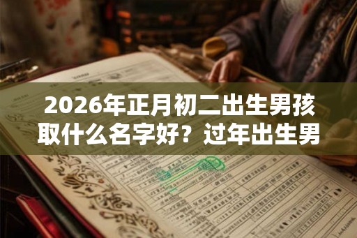 2026年正月初二出生男孩取什么名字好？过年出生男孩名字精选