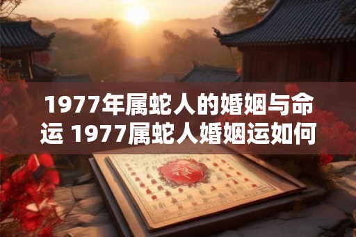 1977年属蛇人的婚姻与命运 1977属蛇人婚姻运如何 1977年属蛇人的婚姻与命运 1977属蛇人婚姻运如何