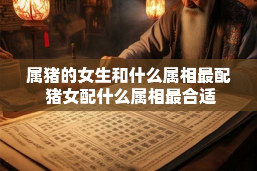 属猪的女生和什么属相最配 猪女配什么属相最合适