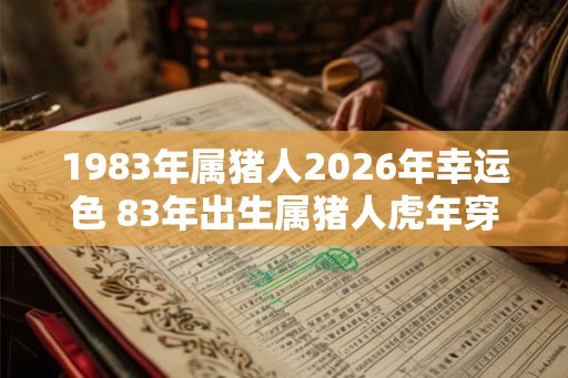 1983年属猪人2026年幸运色 83年出生属猪人虎年穿什么颜色衣服好