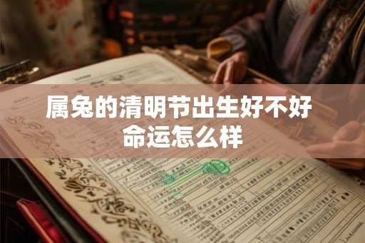 属兔的清明节出生好不好 命运怎么样