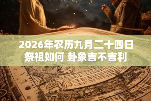 2026年农历九月二十四日祭祖如何 卦象吉不吉利