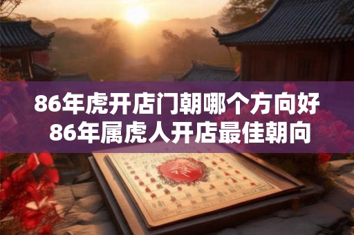 86年虎开店门朝哪个方向好 86年属虎人开店最佳朝向