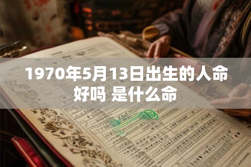 1970年5月13日出生的人命好吗 是什么命 1970年5月13日出生的人命好吗 是什么命