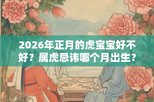 2026年正月的虎宝宝好不好？属虎忌讳哪个月出生？
