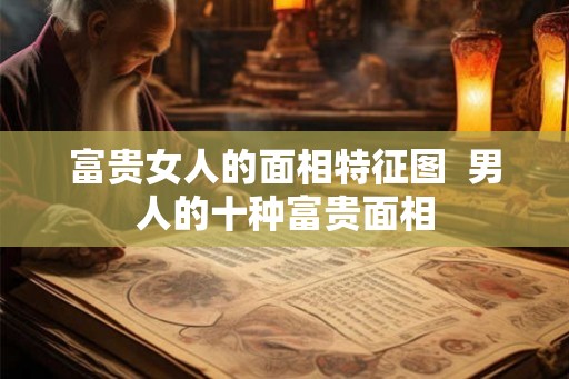 富贵女人的面相特征图  男人的十种富贵面相