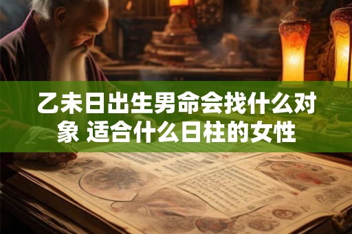 乙未日出生男命会找什么对象 适合什么日柱的女性 乙未日出生男命会找什么对象 适合什么日柱的女性