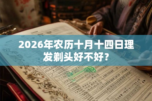 2026年农历十月十四日理发剃头好不好? 2026年农历十月十四日理发剃头好不好?