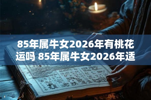 85年属牛女2026年有桃花运吗 85年属牛女2026年适合生孩子吗
