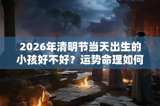 2026年清明节当天出生的小孩好不好?运势命理如何? 2026年清明节当天出生的小孩好不好?运势命理如何?