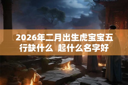 2026年二月出生虎宝宝五行缺什么  起什么名字好