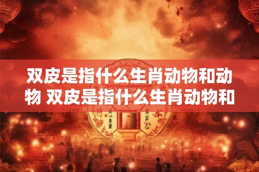 双皮是指什么生肖动物和动物 双皮是指什么生肖动物和动物图片 双皮是指什么生肖动物和动物 双皮是指什么生肖动物和动物图片