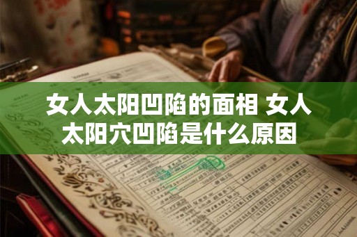 女人太阳凹陷的面相 女人太阳穴凹陷是什么原因