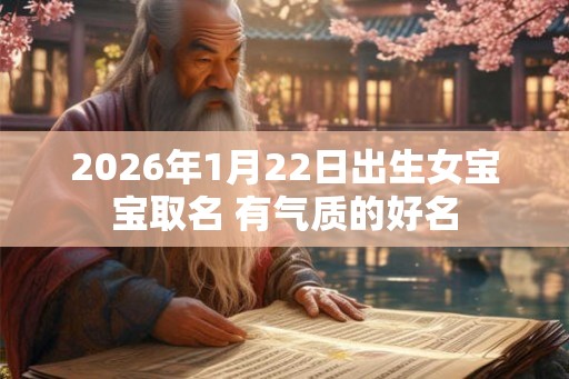 2026年1月22日出生女宝宝取名 有气质的好名