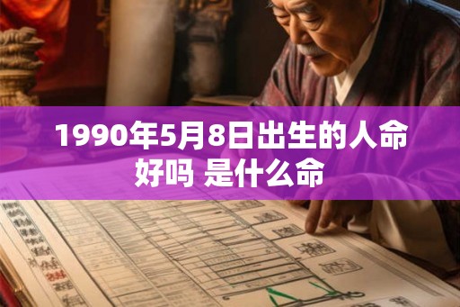 1990年5月8日出生的人命好吗 是什么命