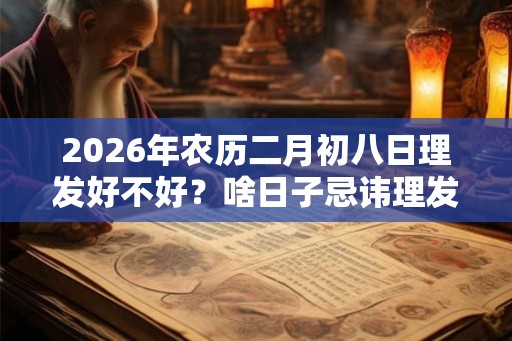 2026年农历二月初八日理发好不好？啥日子忌讳理发