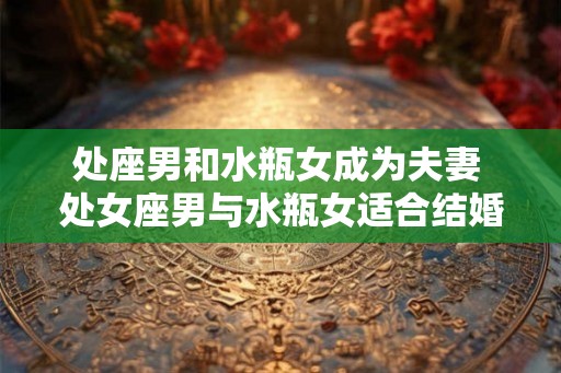 处座男和水瓶女成为夫妻 处女座男与水瓶女适合结婚吗