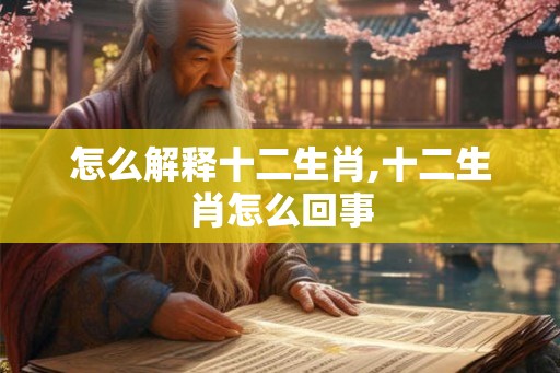 怎么解释十二生肖,十二生肖怎么回事 怎么解释十二生肖,十二生肖怎么回事