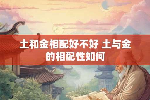 土和金相配好不好 土与金的相配性如何