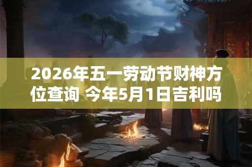 2026年五一劳动节财神方位查询 今年5月1日吉利吗