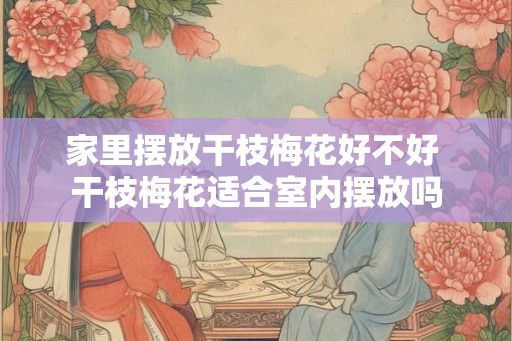 家里摆放干枝梅花好不好 干枝梅花适合室内摆放吗