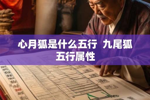 心月狐是什么五行  九尾狐五行属性