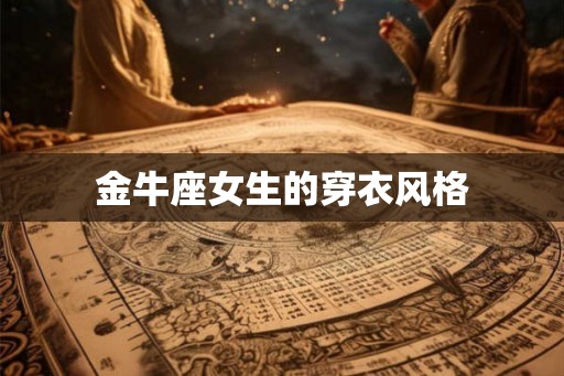 金牛座女生的穿衣风格 金牛座女生的穿衣风格