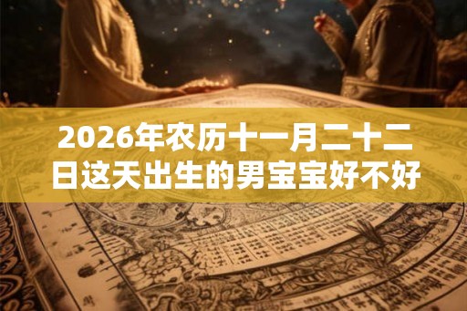 2026年农历十一月二十二日这天出生的男宝宝好不好？