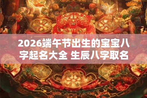 2026端午节出生的宝宝八字起名大全 生辰八字取名 2026端午节出生的宝宝八字起名大全 生辰八字取名