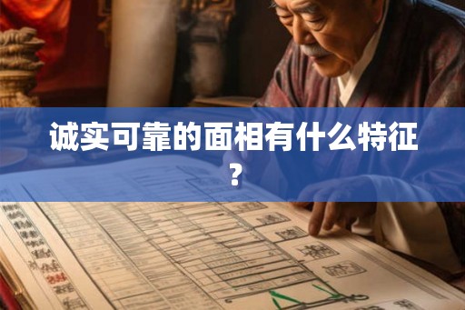 诚实可靠的面相有什么特征？
