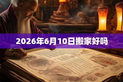 2026年6月10日搬家好吗