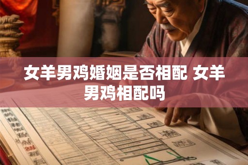 女羊男鸡婚姻是否相配 女羊男鸡相配吗