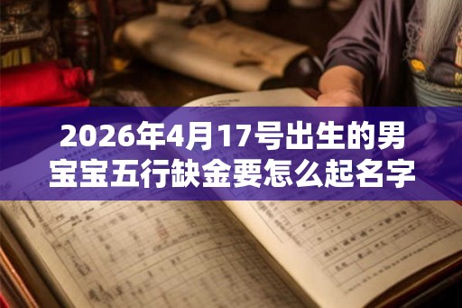 2026年4月17号出生的男宝宝五行缺金要怎么起名字