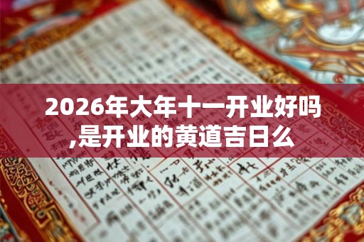 2026年大年十一开业好吗,是开业的黄道吉日么