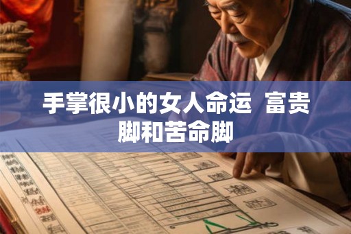 手掌很小的女人命运 富贵脚和苦命脚 手掌很小的女人命运 富贵脚和苦命脚