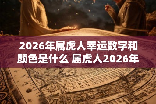 2026年属虎人幸运数字和颜色是什么 属虎人2026年运势好吗
